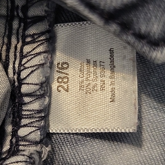 ANA Women's Jegging Gray Tie Dye Jeans Mid-Rise Size 28 - Picture 12 of 12